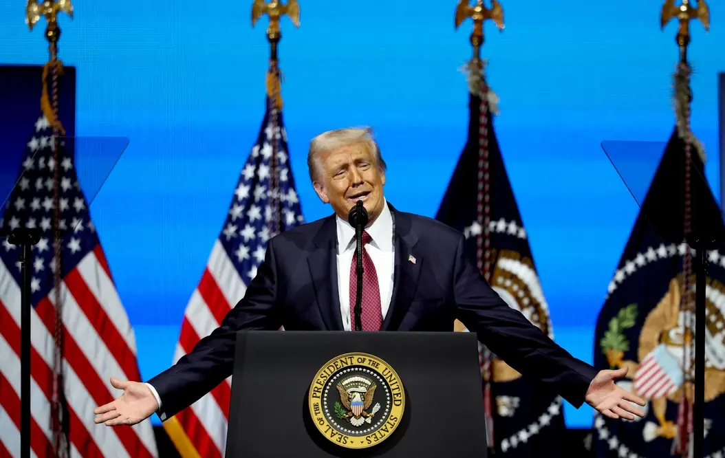 دونالد ترامپ، سهم سود عوارض، چک استیمولاسیون، بیتکوین، قیمت بیتکوین، رمزارز، تصویر